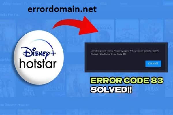 disney plus error code 83