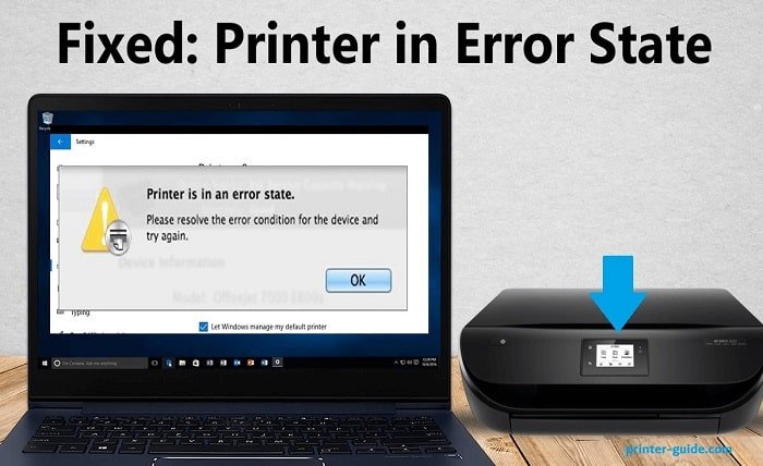 printer is in an error state