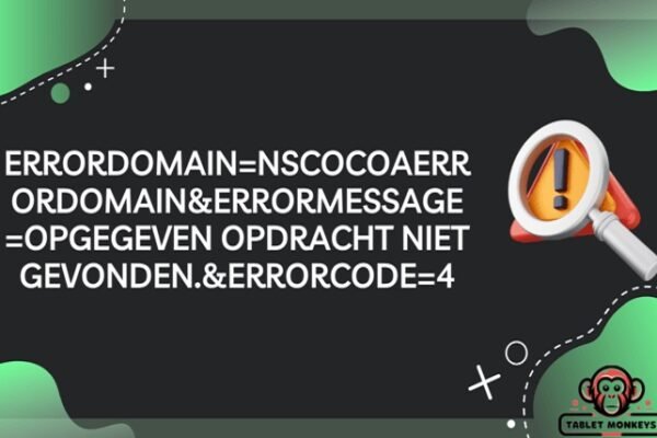 errordomain=nscocoaerrordomain&errormessage=opgegeven opdracht niet gevonden.&errorcode=4