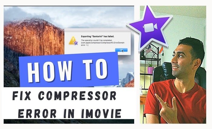 imovie error com apple compressor compressorkit errordomain error