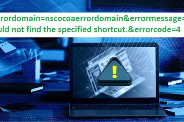 errordomain=nscocoaerrordomain&errormessage=could not find the specified shortcut.&errorcode=4